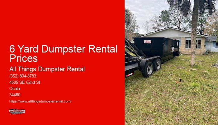 All Things Dumpster Rental