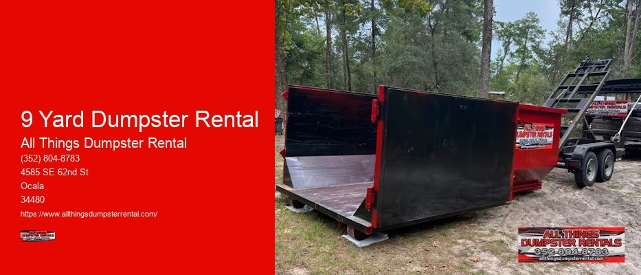 Small Dumpster Service Near Me