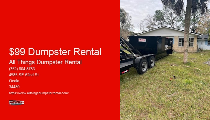 Small Dumpster Rentals Near Me