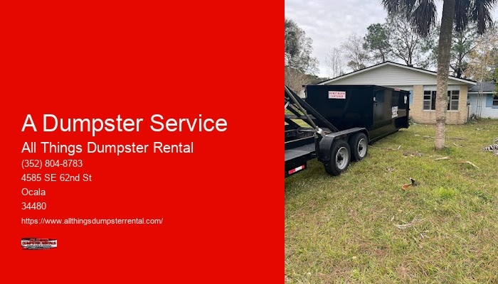Dumpster Rental Near Me