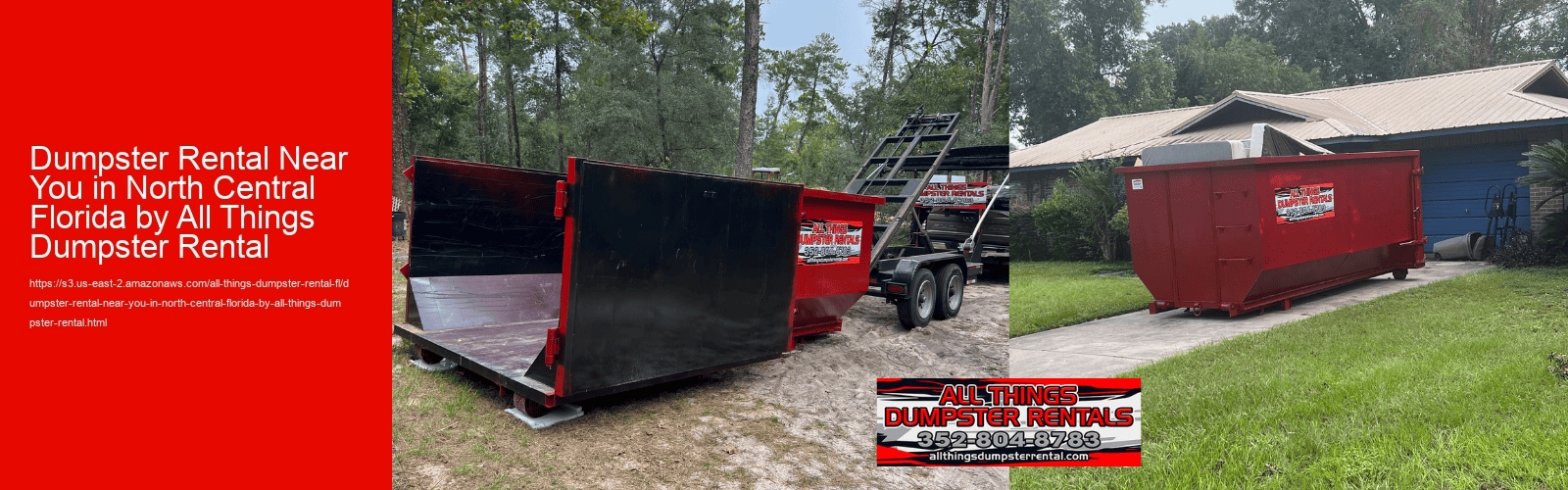 Dumpster Rental Near Me