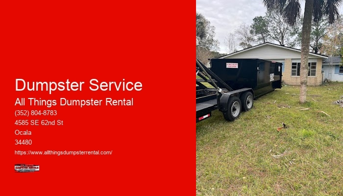 1 Yard Dumpster Rental