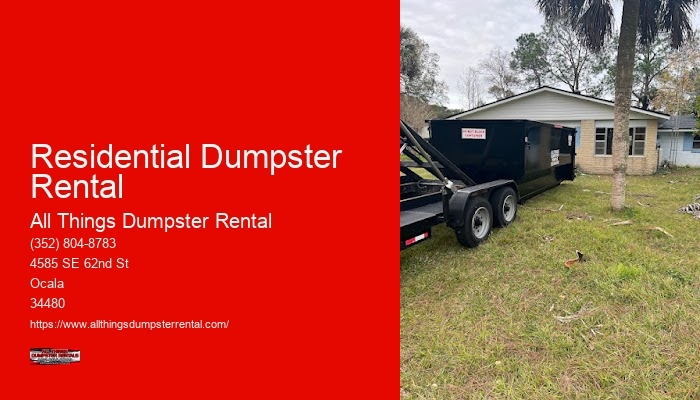 6 Yard Dumpster Rentals Near Me