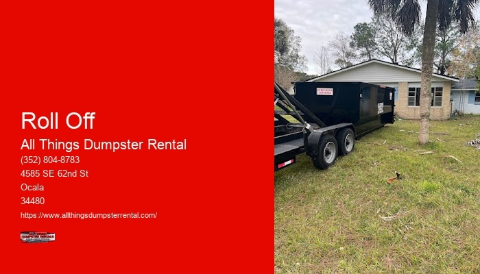 Debris Dumpster Rental Services