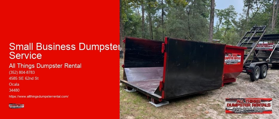 3 Day Dumpster Rental
