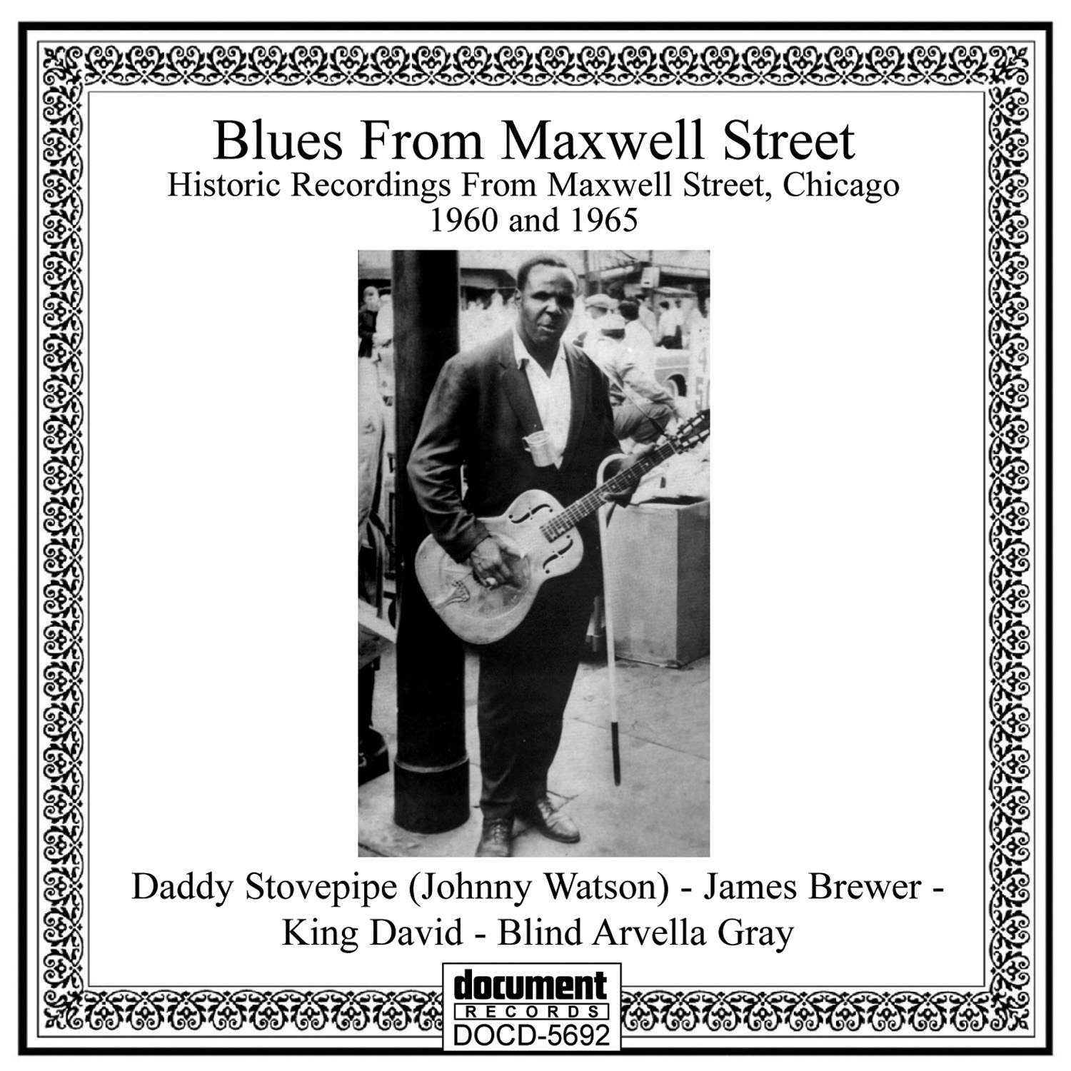 Various Artists - Blues From Maxwell Street: Historic Recordings From 1960 and 1965 [CD]