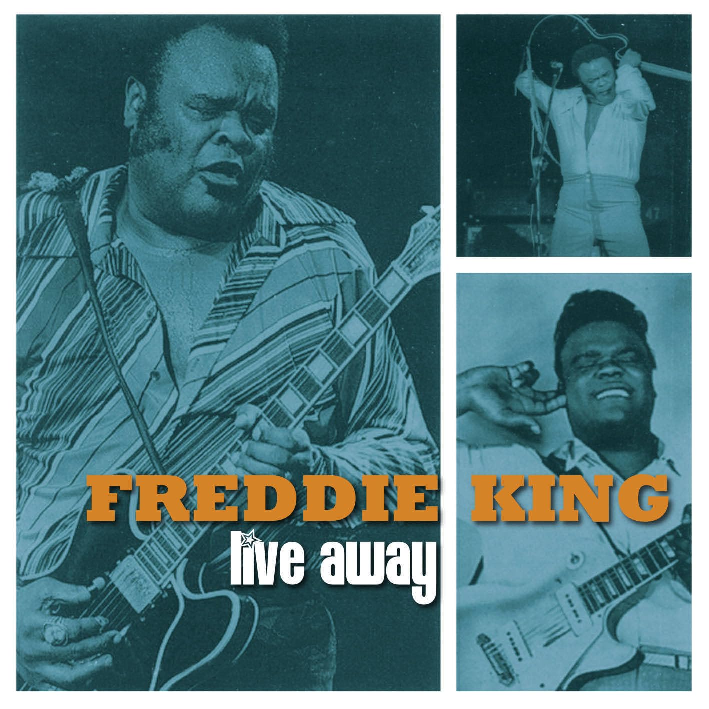Freddie King - Live Away [Blue Vinyl LP] - Alligator Records 