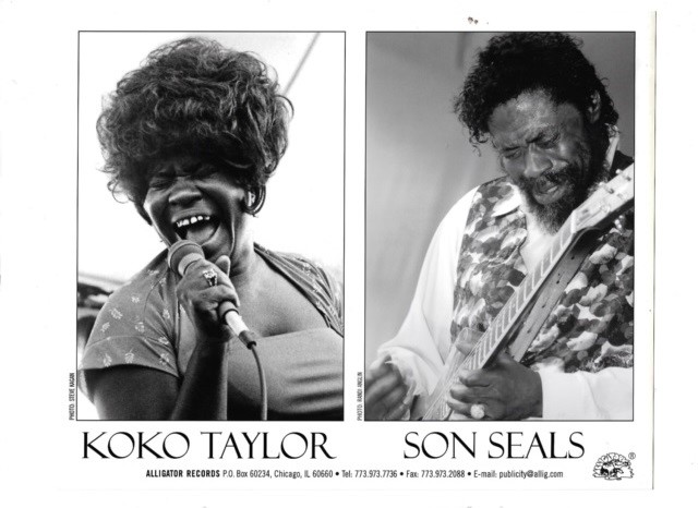 Publicity Photo of Koko Taylor and Son Seals