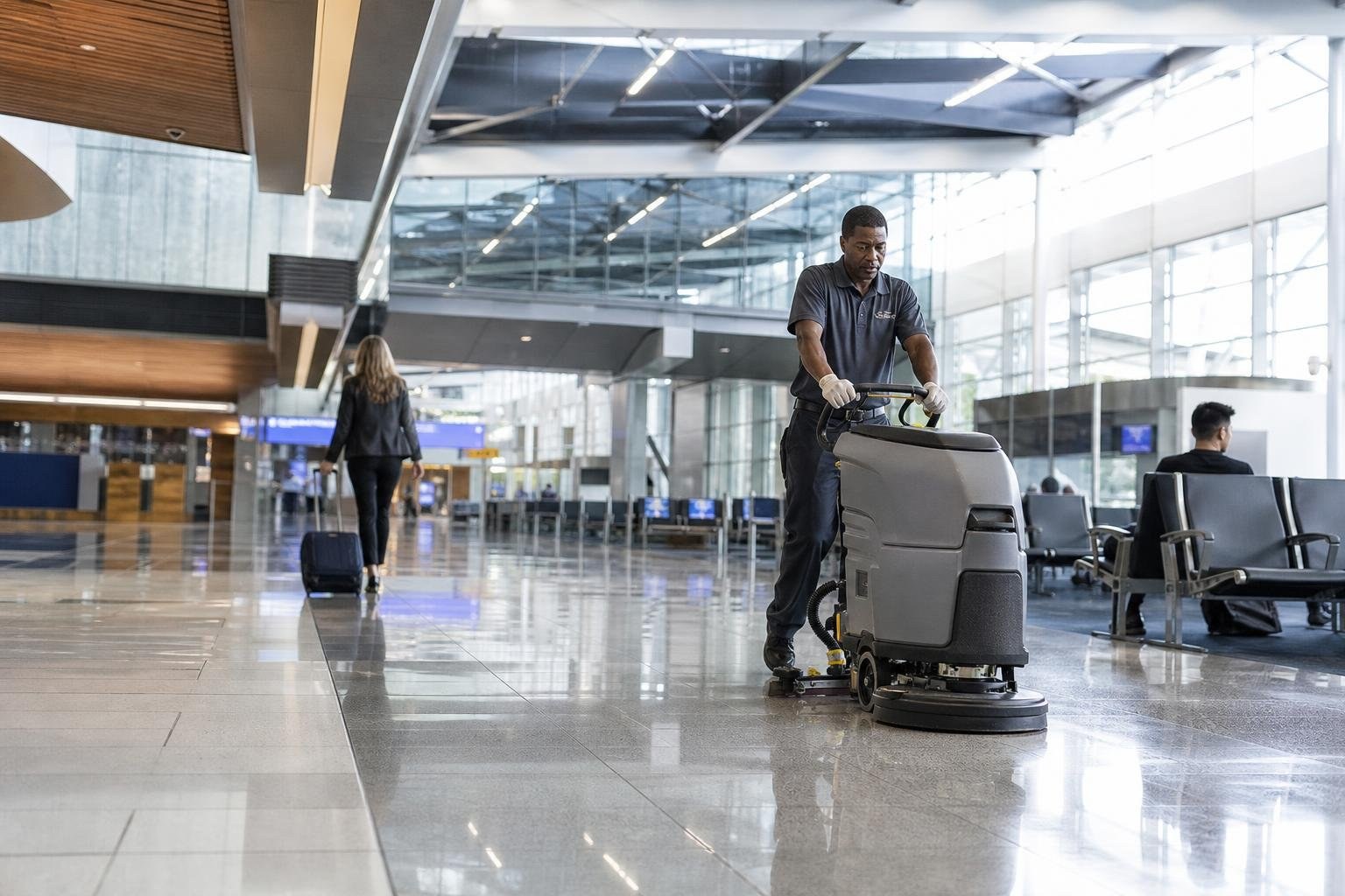 Airport & Transportation Facility Cleaning