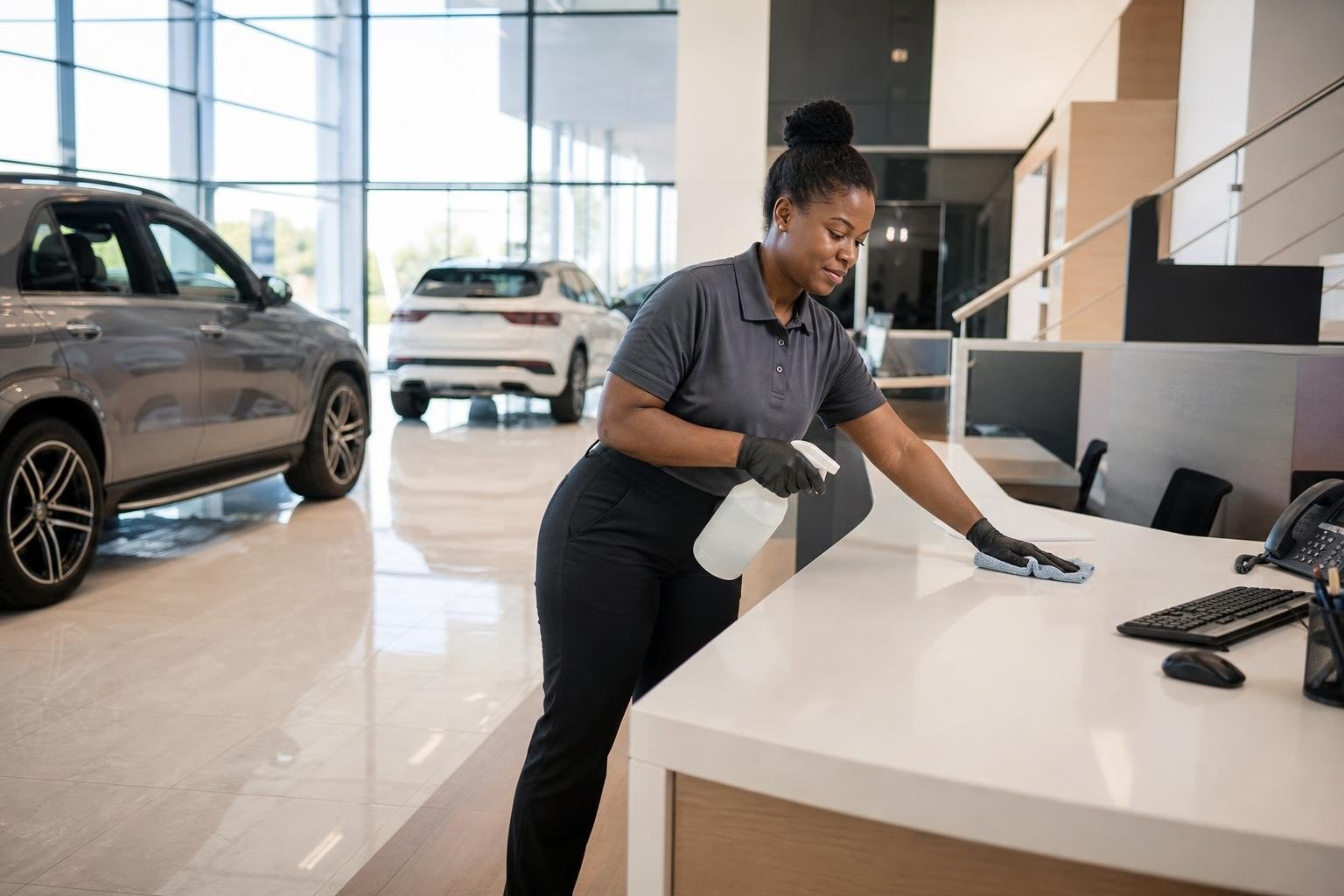 Professional Dealership Cleaning Built Around Your Business