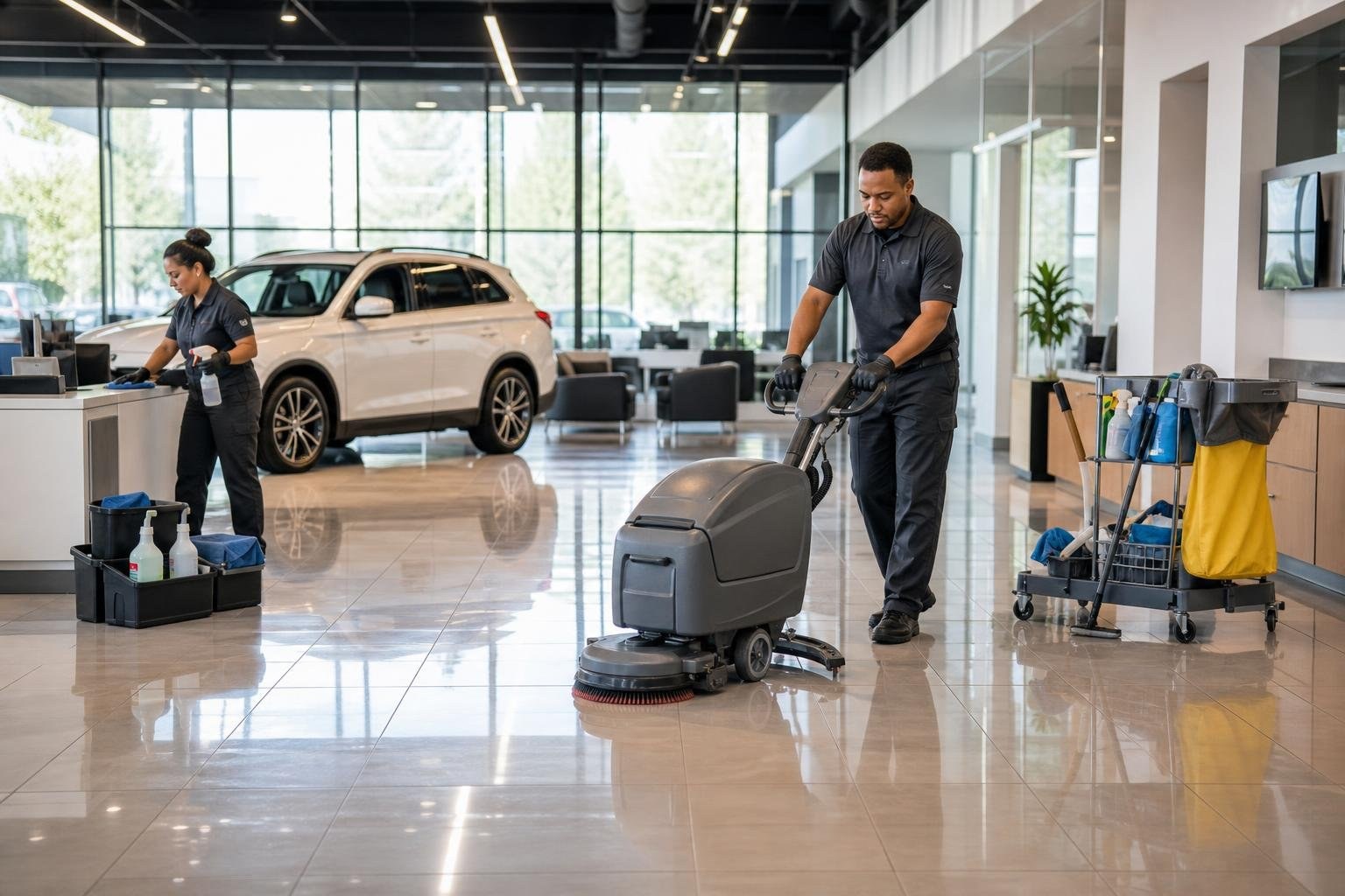 Cleaning detail