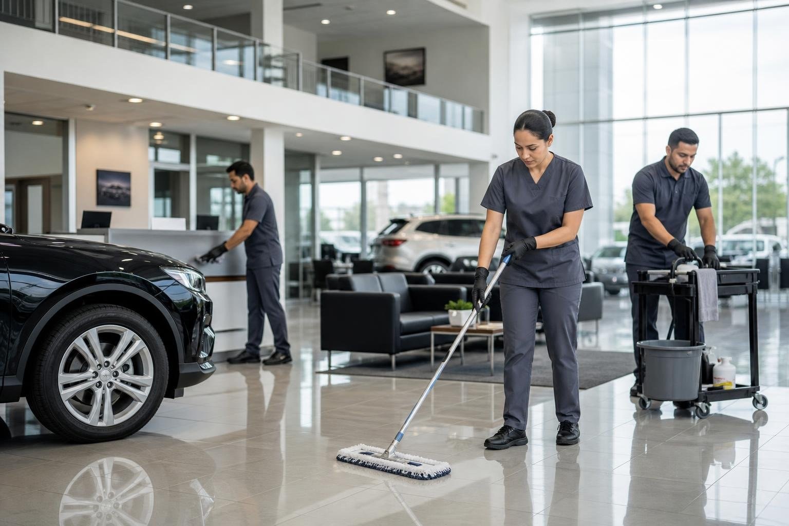 Professional Dealership Cleaning Built Around Your Business
