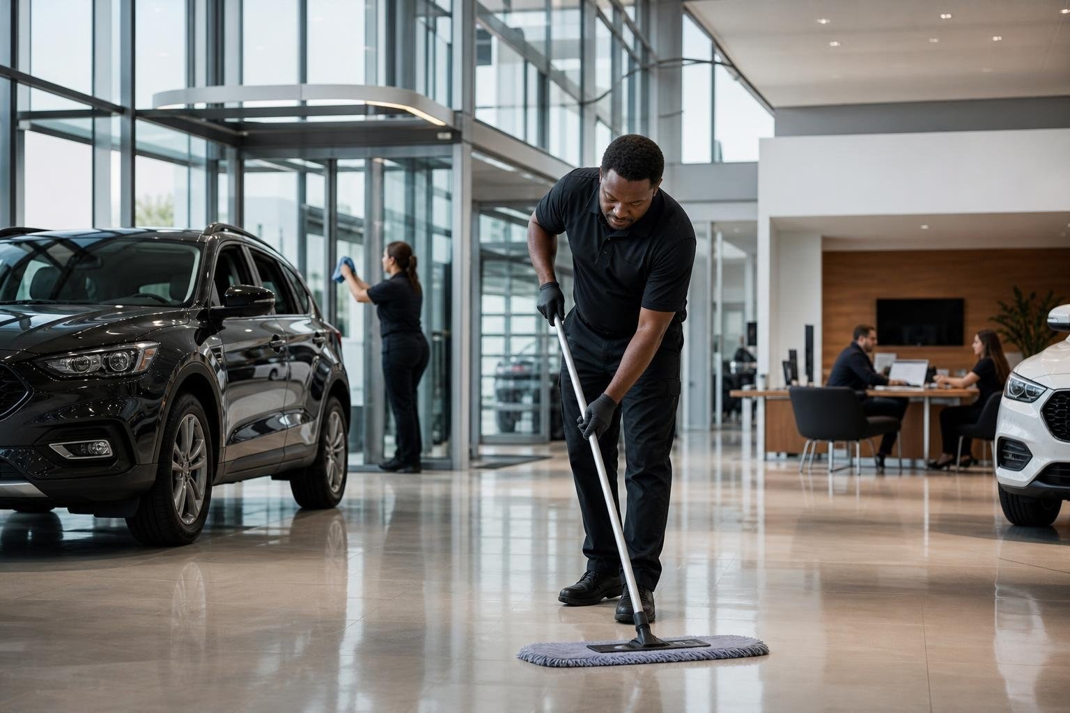 Professional Dealership Cleaning Built Around Your Business