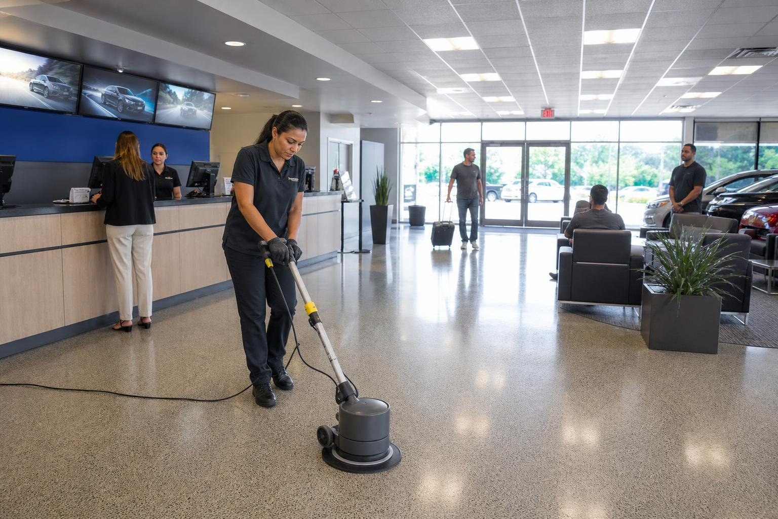 Professional Car Rental Facility Cleaning Built Around Your Operation