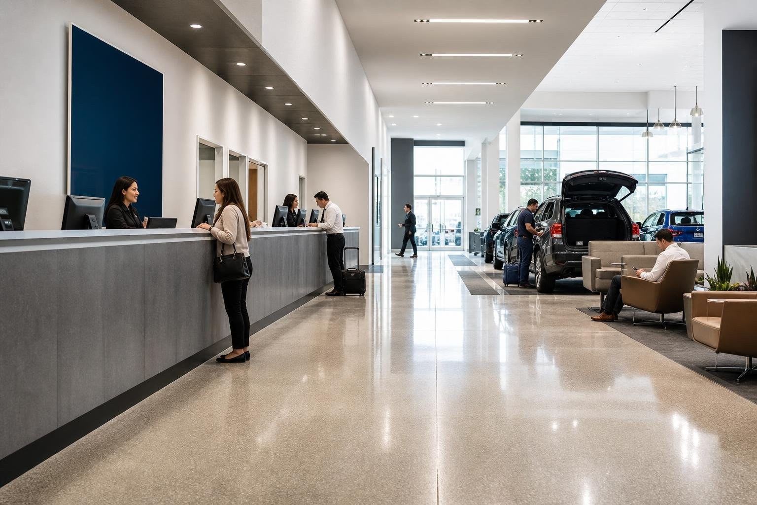 Professional Cleaning for Car Rental Facilities in Austin, Texas