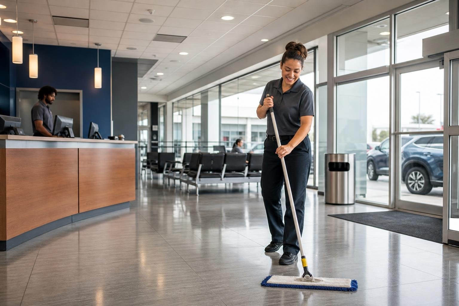 Cleaning for Car Rental Facilities in El Paso, Texas