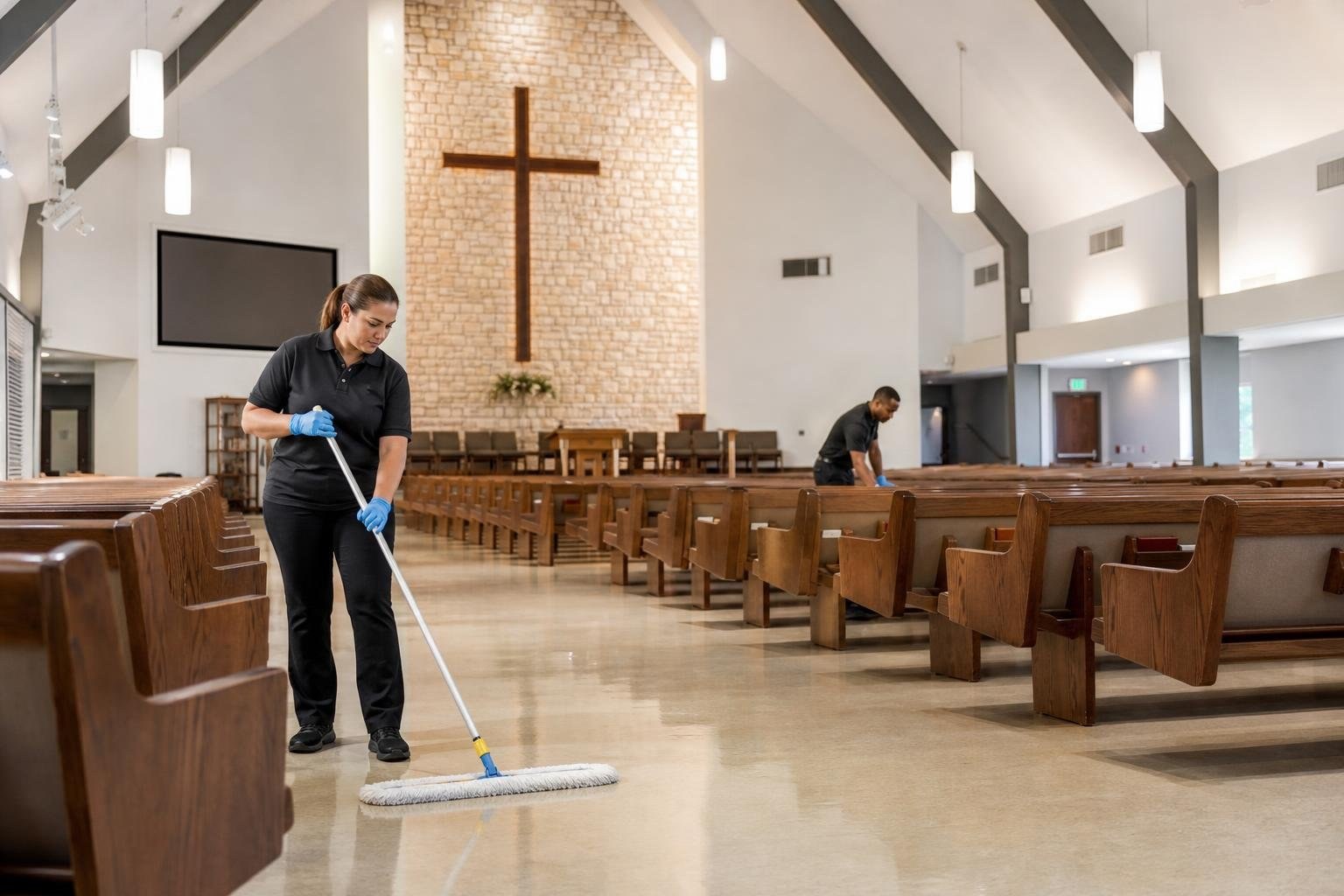 Dependable Cleaning for Churches and Religious Facilities