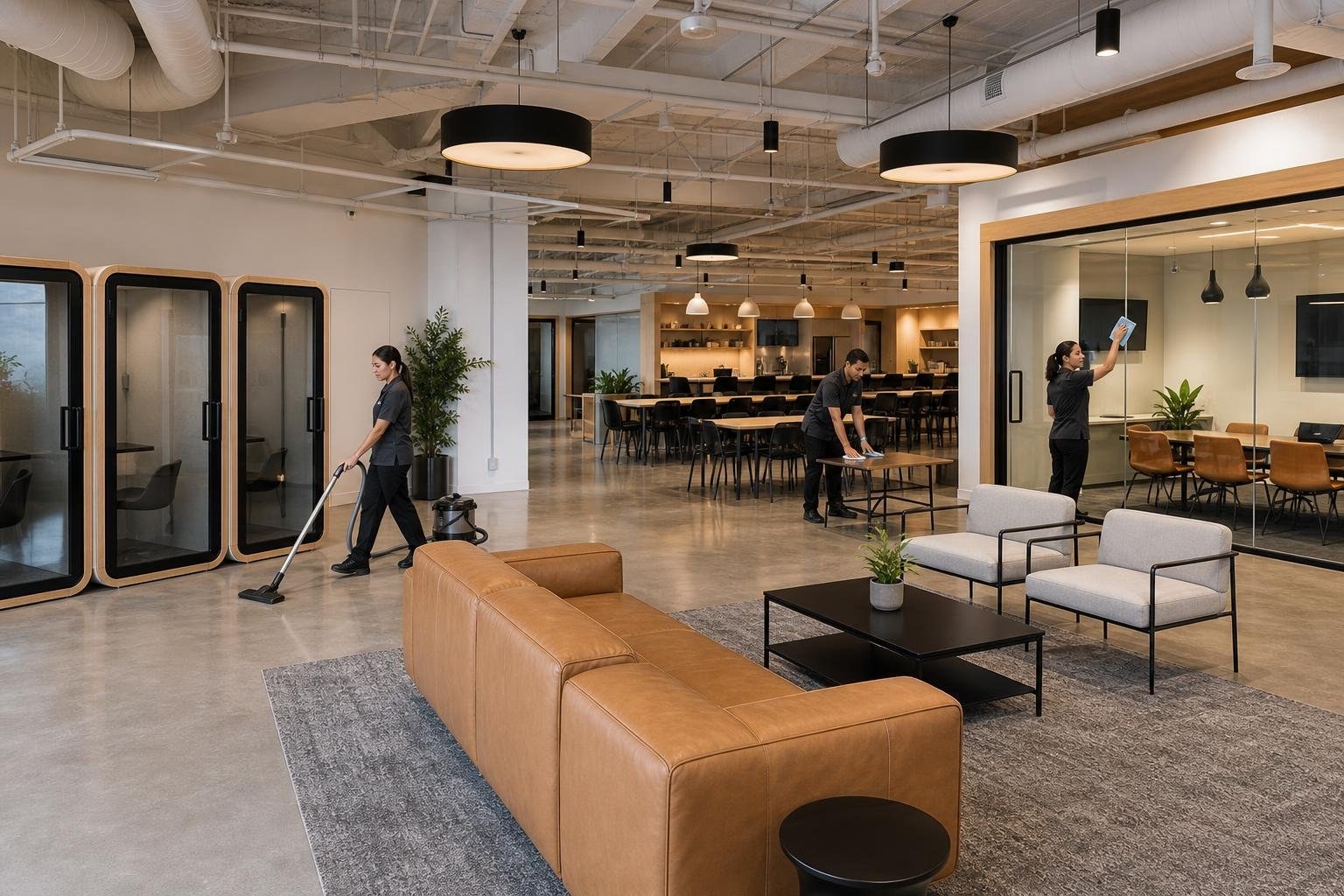 Professional Facility Cleaning for Shared Offices