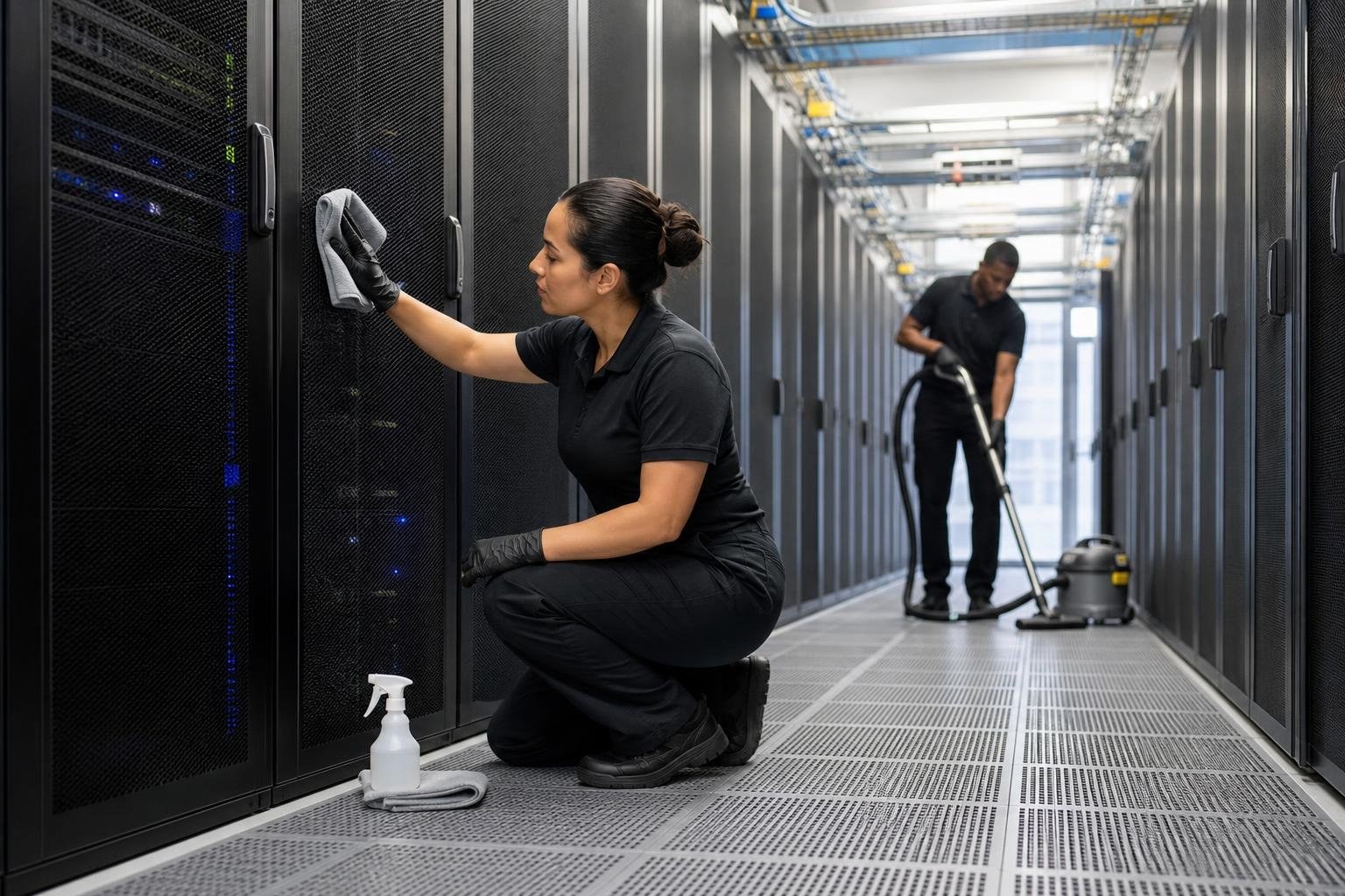 Reliable Cleaning for Data Centers and Critical Facilities