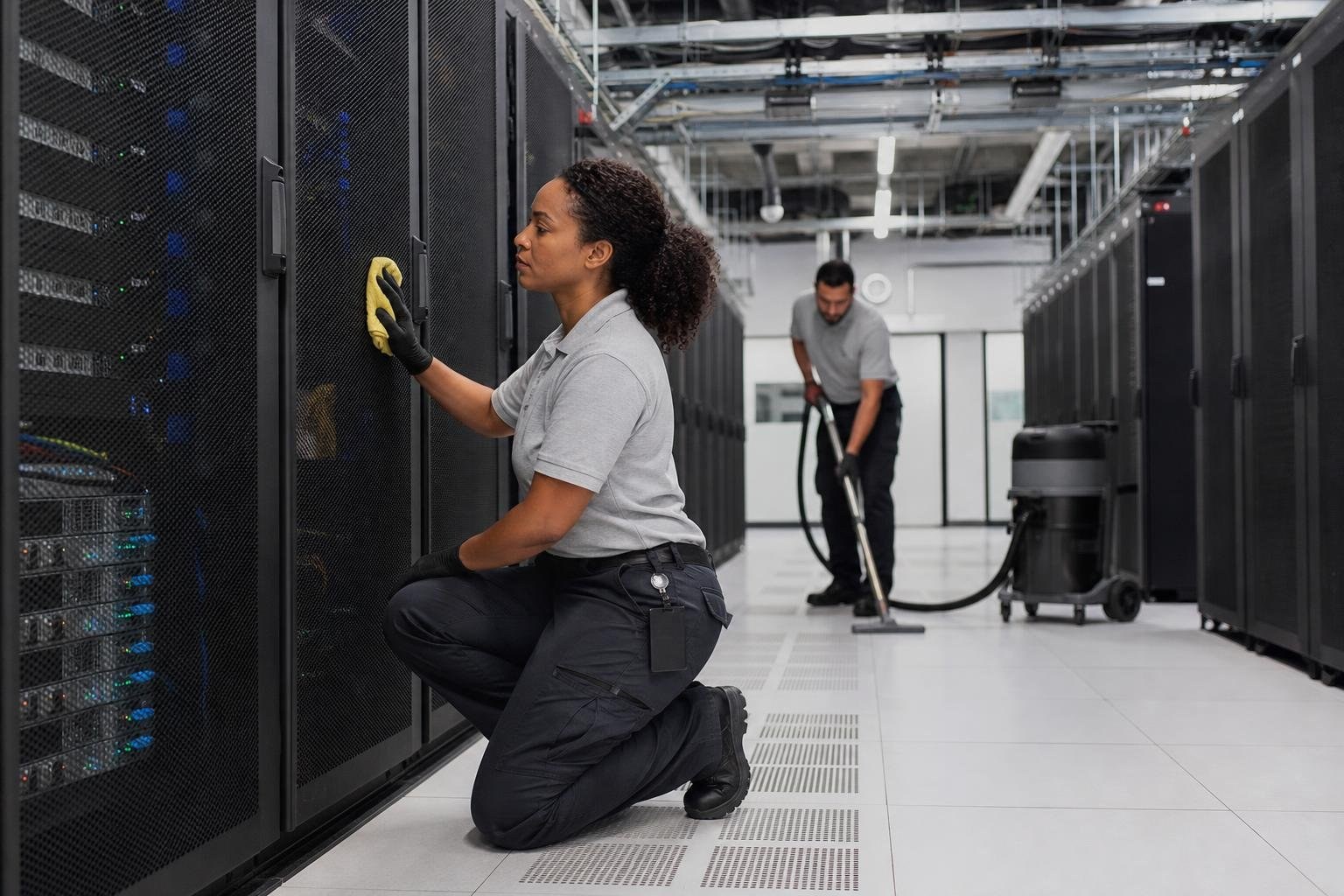Professional Data Center Cleaning Built Around Facility Protocols