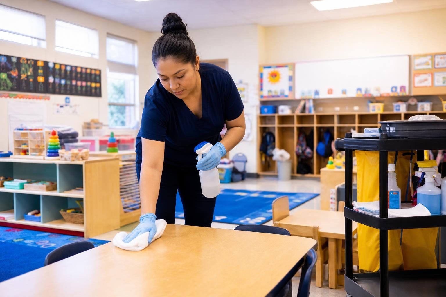 Reliable Daycare Cleaning Built Around Your Schedule