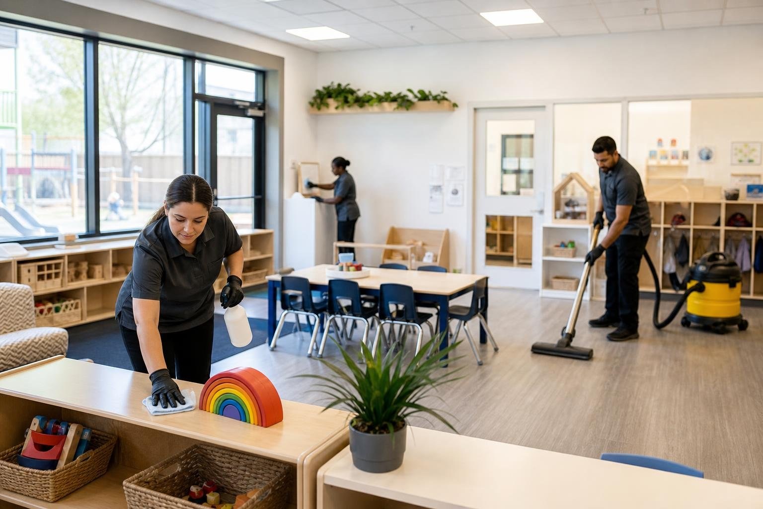 Reliable Daycare Cleaning Built Around Your Schedule