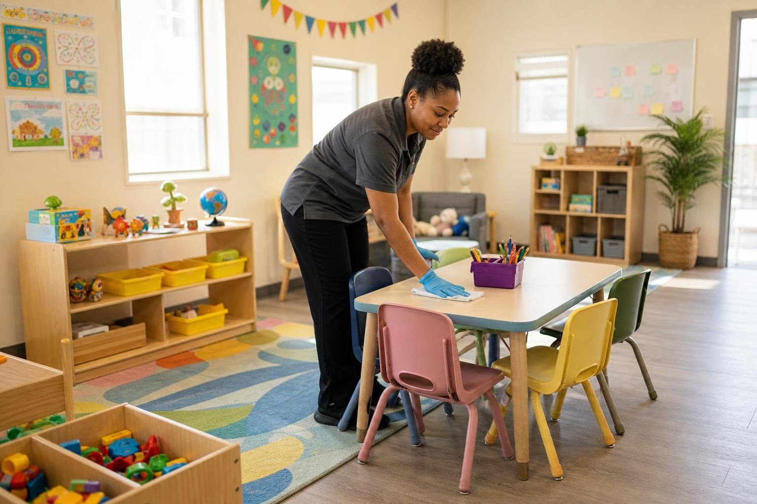 Commercial Daycare Cleaning for Busy Childcare Facilities
