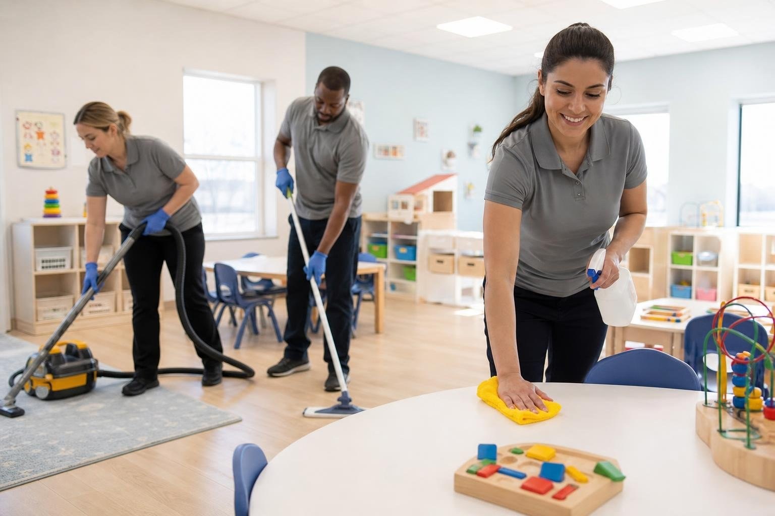 Cleaning for Childcare Centers in Los Angeles, California