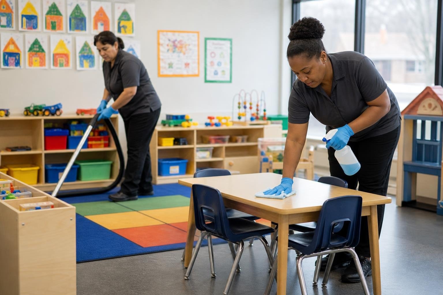 Dependable Cleaning for Early Learning Environments