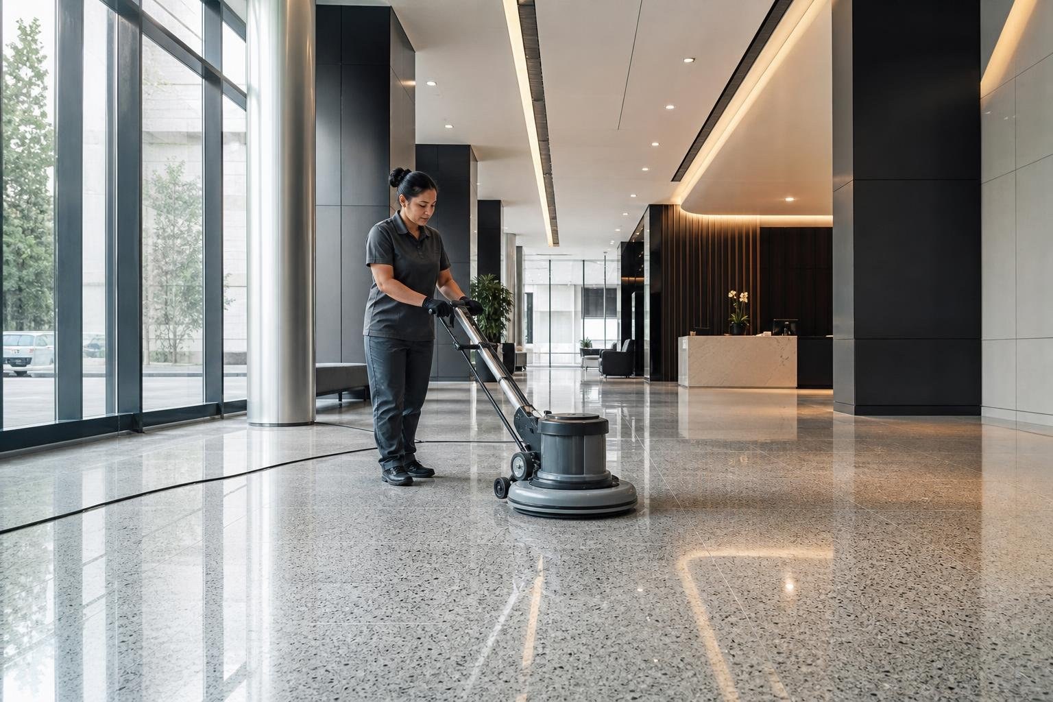 Professional Floor Care Services for Commercial Facilities