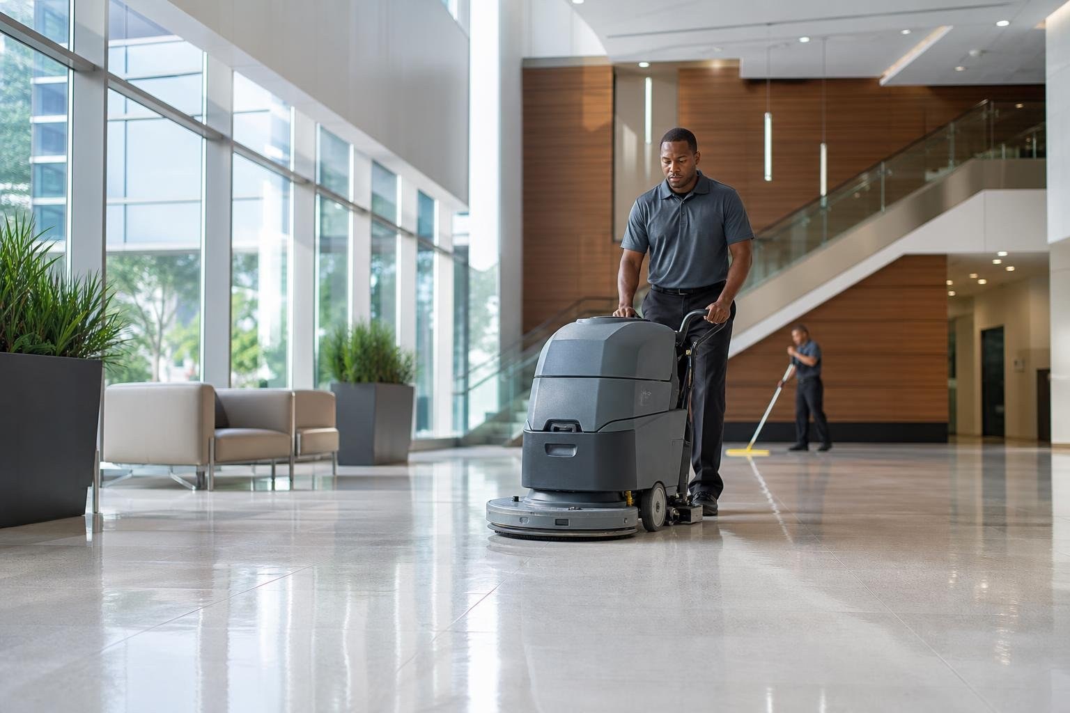 Professional Floor Care Services for Commercial Facilities