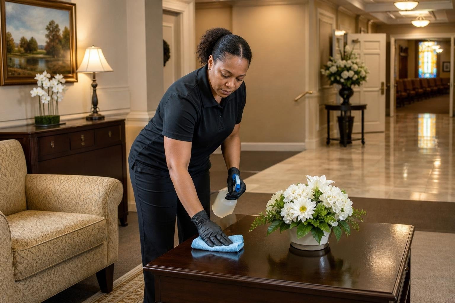 Funeral Home Cleaning for Respectful, Well-Presented Spaces