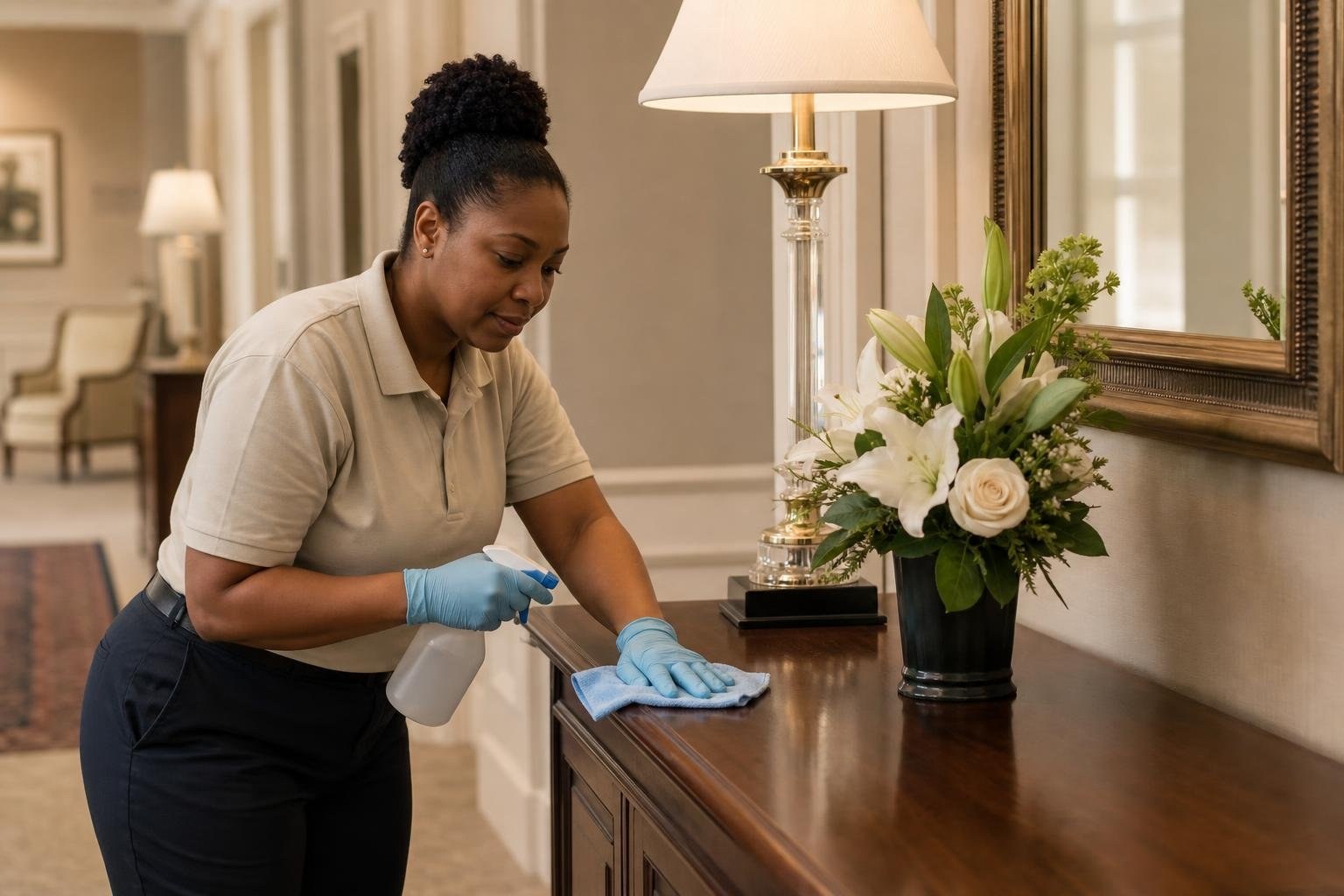Cleaning detail