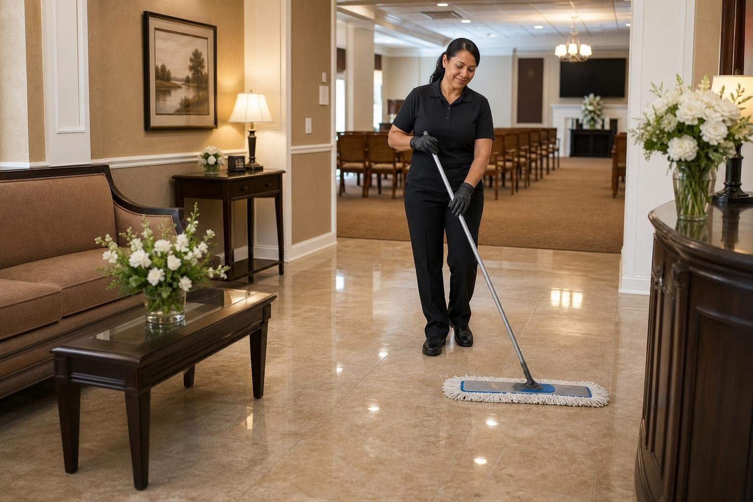 Professional Cleaning for Funeral Homes in San Francisco, California