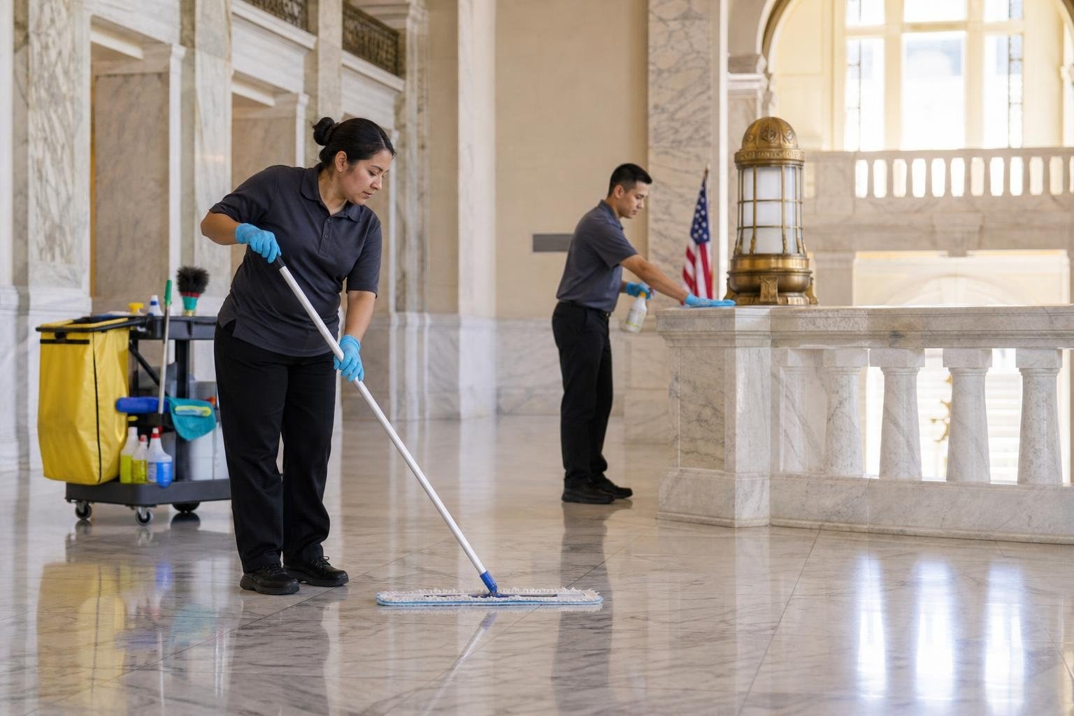 Reliable Cleaning for Municipal and Government Spaces