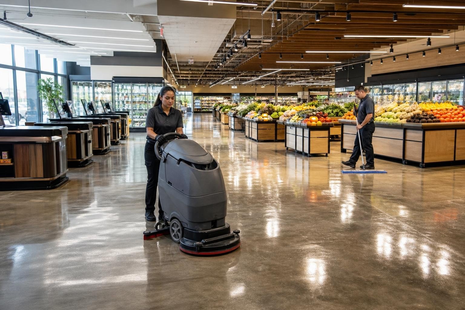 Professional Supermarket Cleaning Built Around Your Store