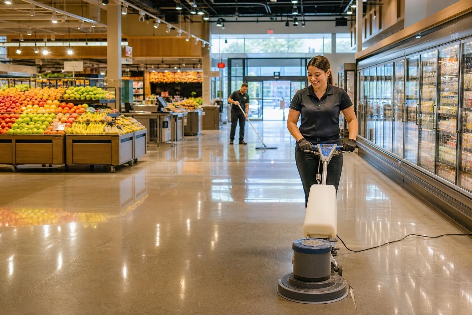 Grocery Store & Supermarket Cleaning for Busy Retail Environments