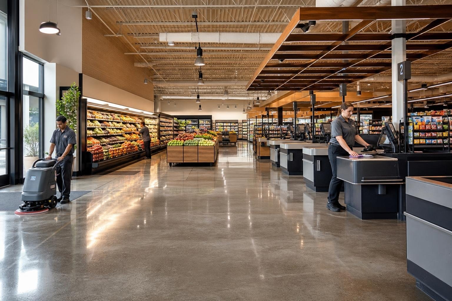 Cleaning Solutions for Grocery Facilities in Mobile, Alabama