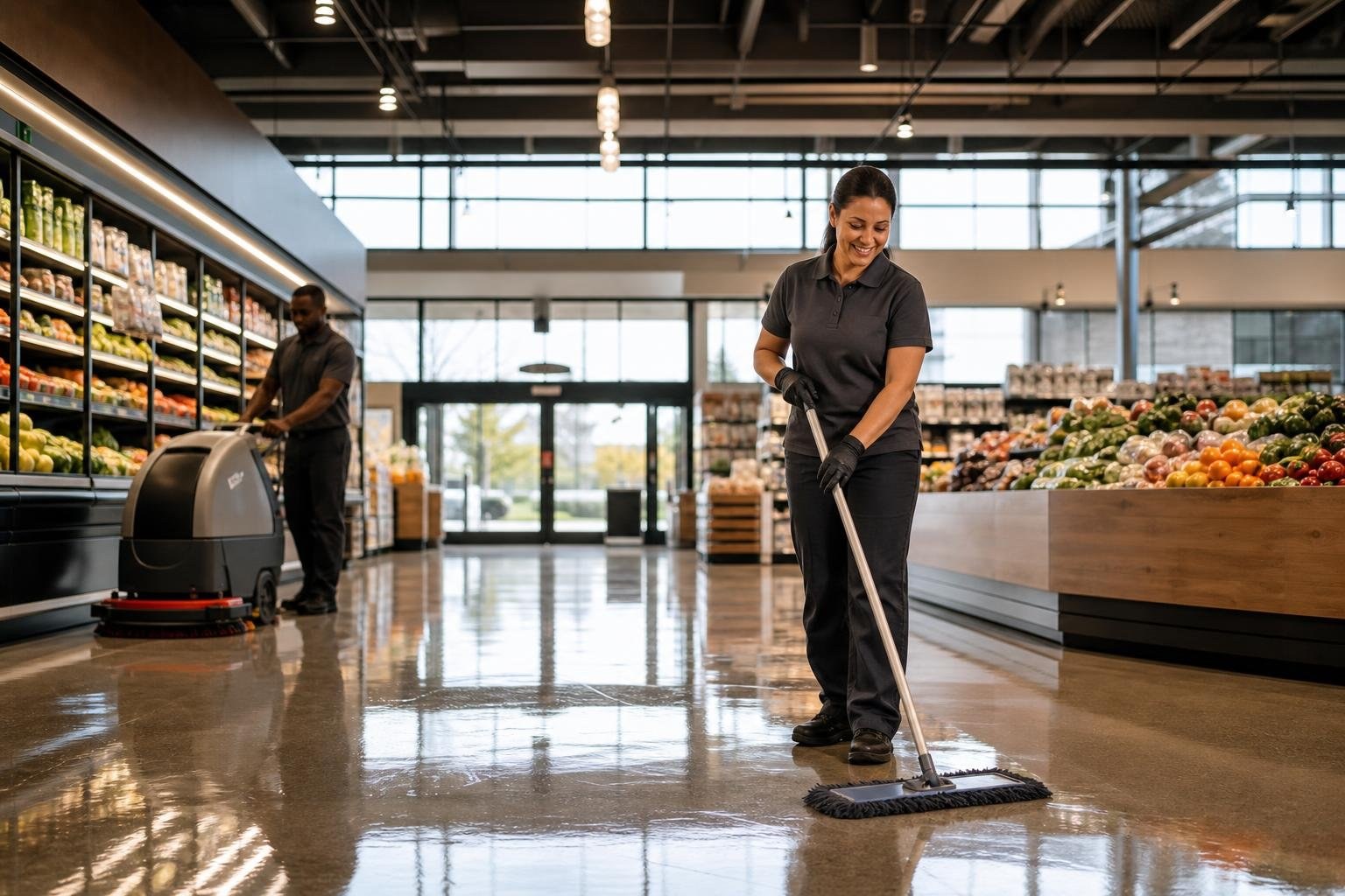 Professional Grocery Store and Supermarket Cleaning in Birmingham, Alabama