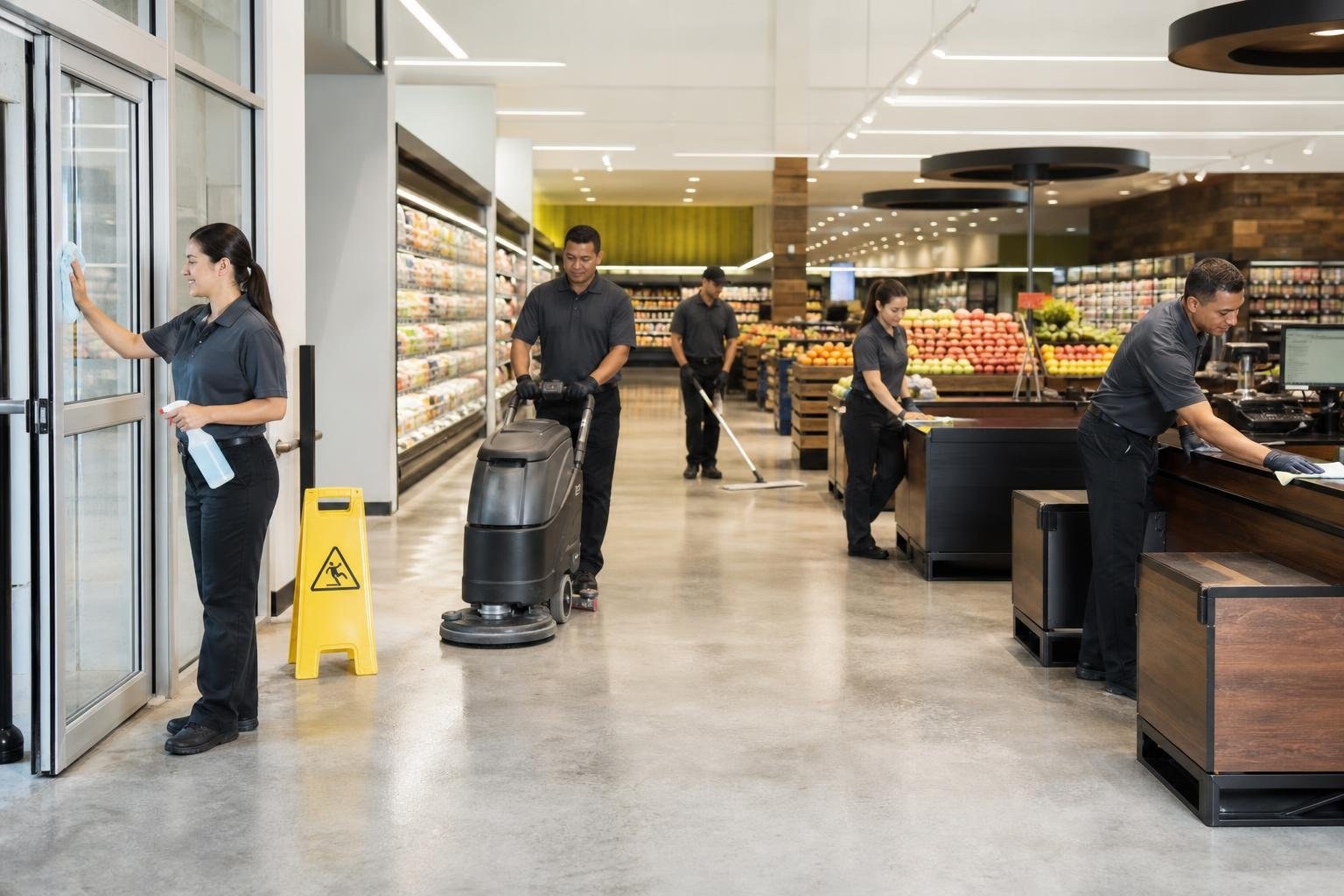 Professional Cleaning for Grocery Stores in Corpus Christi, Texas