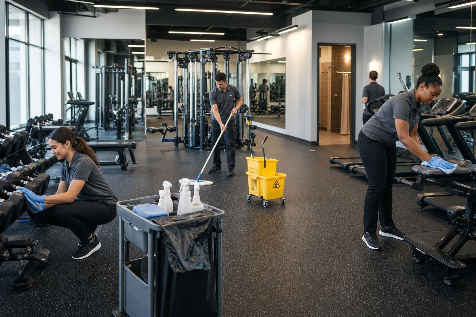 Fitness Center Cleaning in Birmingham, Alabama