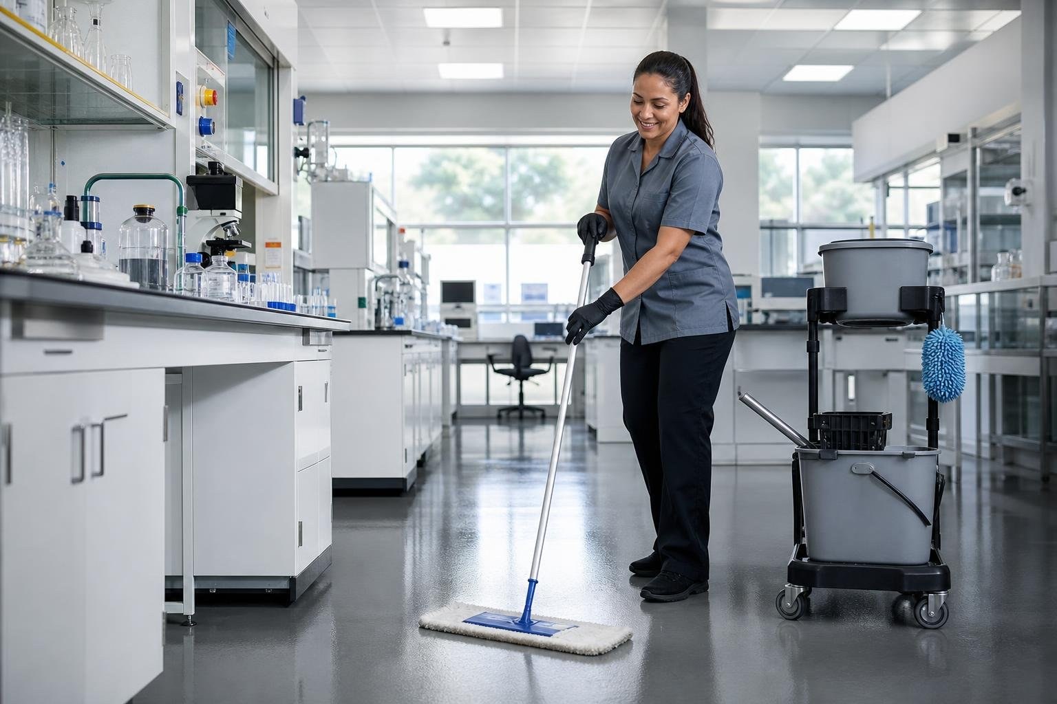 Professional Laboratory Cleaning Built Around Facility Protocols