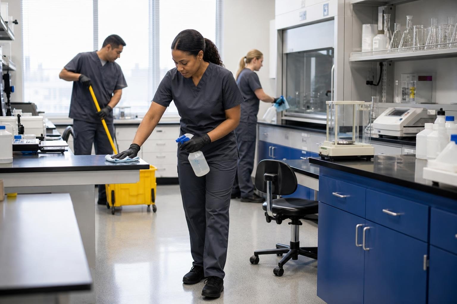 Professional Research Facility Cleaning in Dallas, Texas