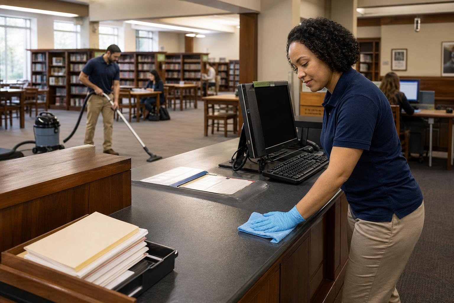 Library Cleaning for Cleaner, More Welcoming Public Spaces