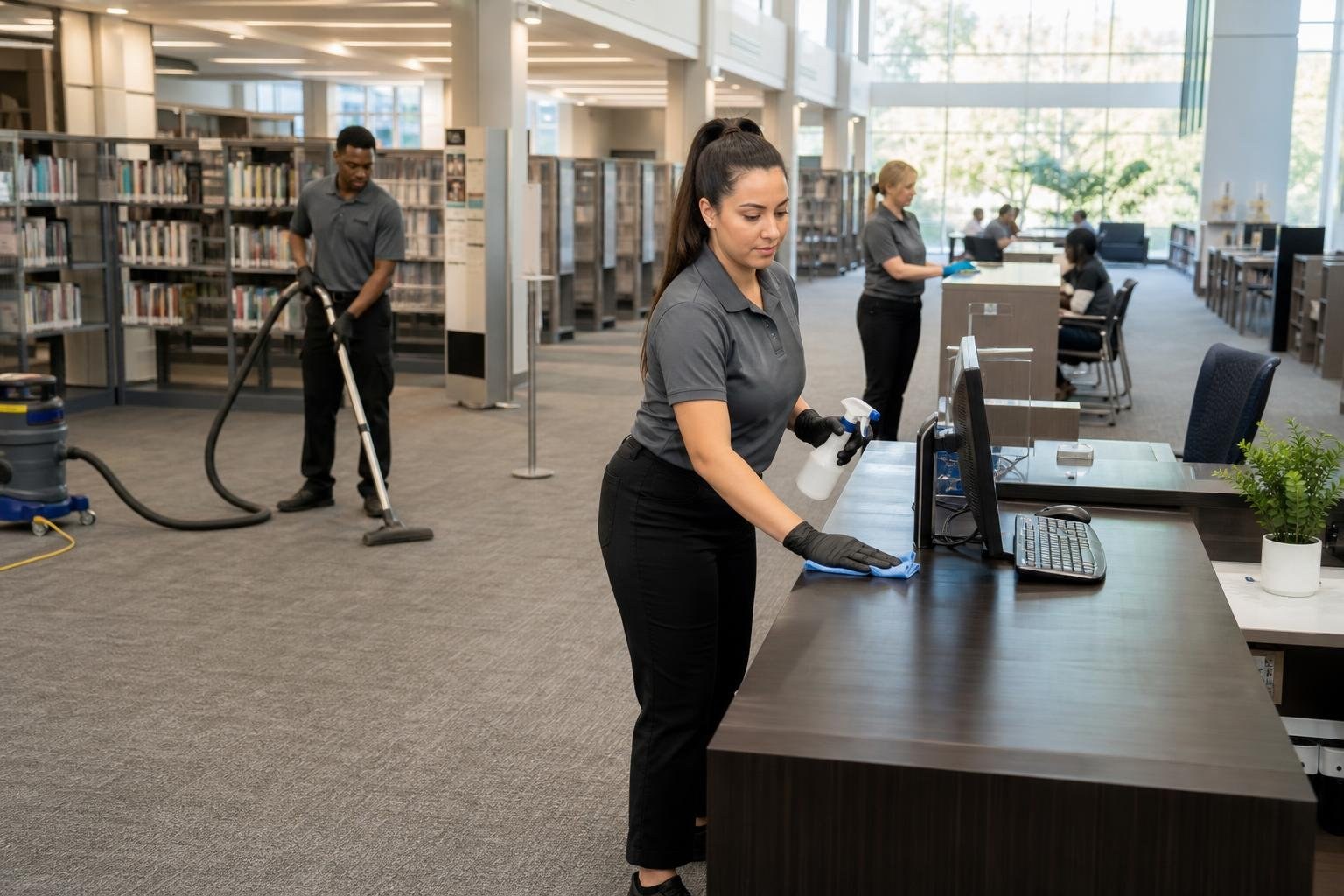 Professional Library Cleaning Built Around Your Community