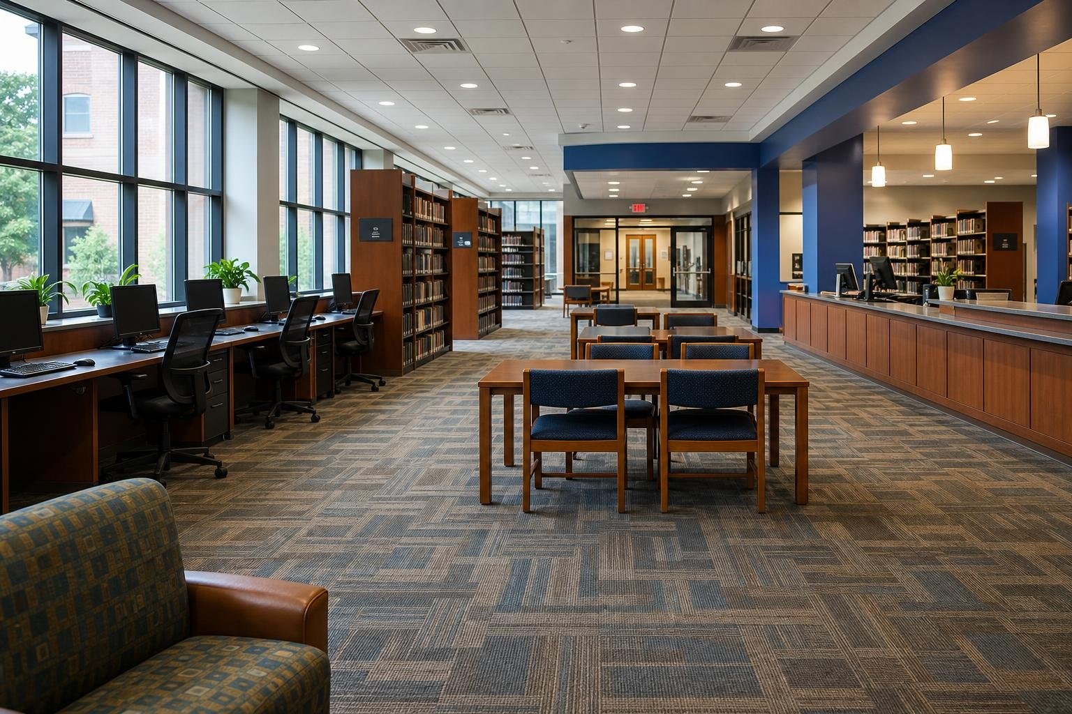 Commercial Library Cleaning in Corpus Christi, Texas