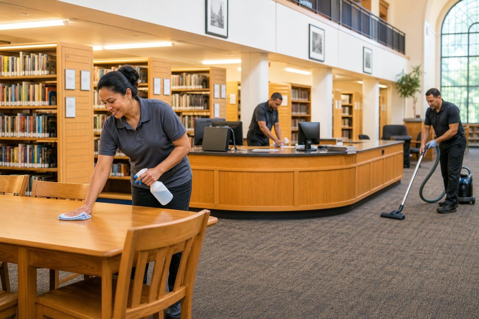 Reliable Library Cleaning in Montgomery, Alabama