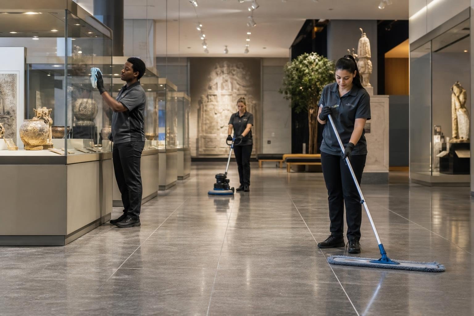 Professional Cultural Facility Cleaning Built Around Your Exhibits and Events