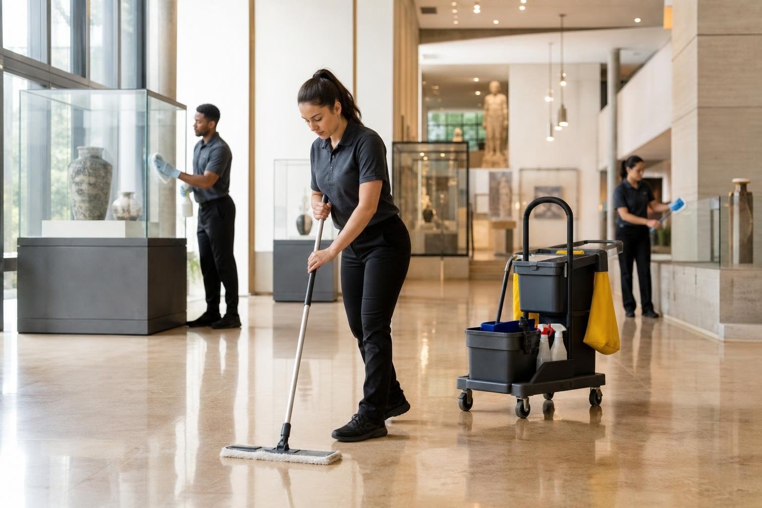 Professional Cultural Facility Cleaning in Los Angeles, California