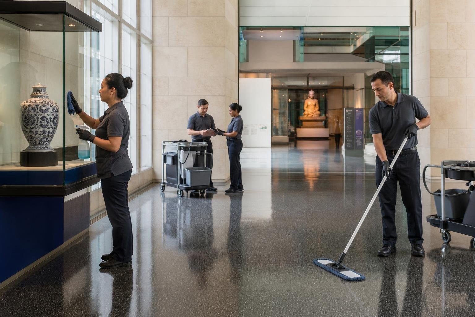 Cleaning for Museums and Cultural Facilities in San Diego, California